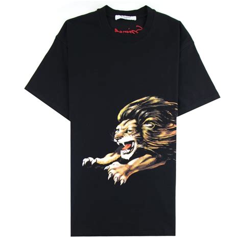 shark shirt givenchy|Givenchy lion t shirt.